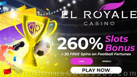el royale casino 30 free spins